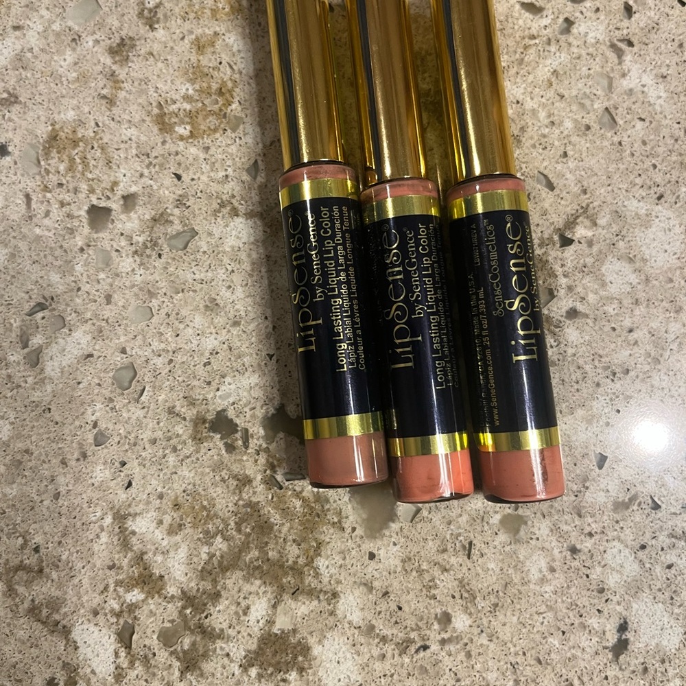 LipSense Tan and Orange Lipstick Collection